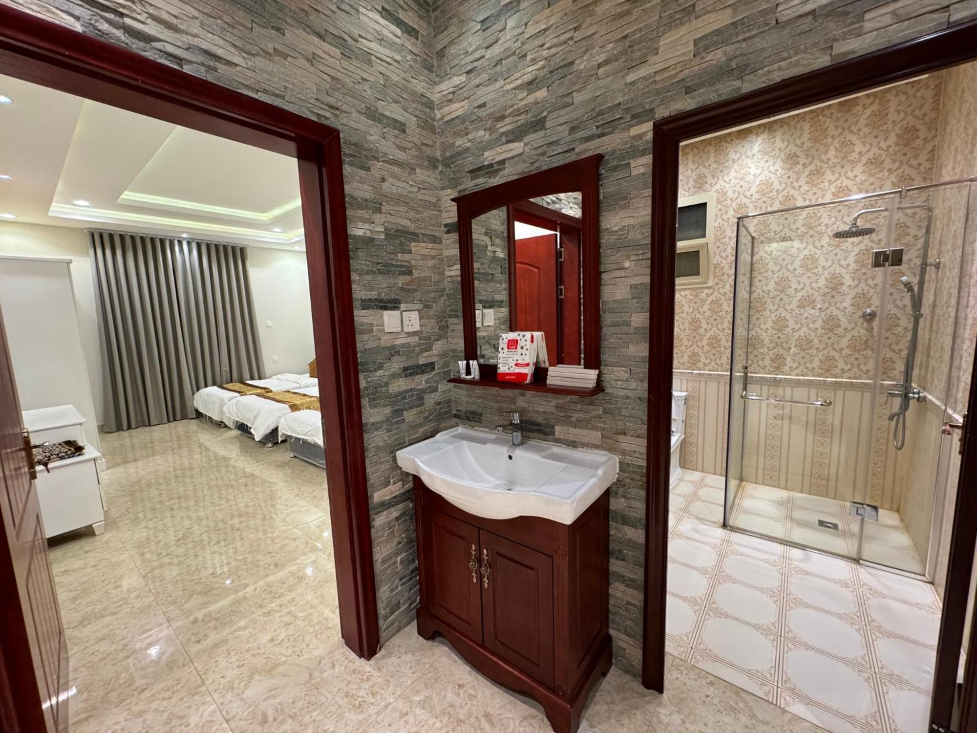 Apartment فاخرة غرفتين وصالة النرجس ١٩ *